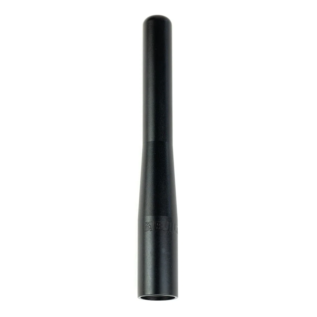 110020 – BUILTRIGHT AM/ FM Antenna, Stubby Type Black 6061 Billet Aluminum